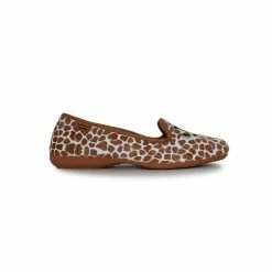 chaussures-confortables-femme-Soldes 20 LA MAISON DE L'ESPADRILLE Chaussons Ballerines Pour Femme Girafe (2014)