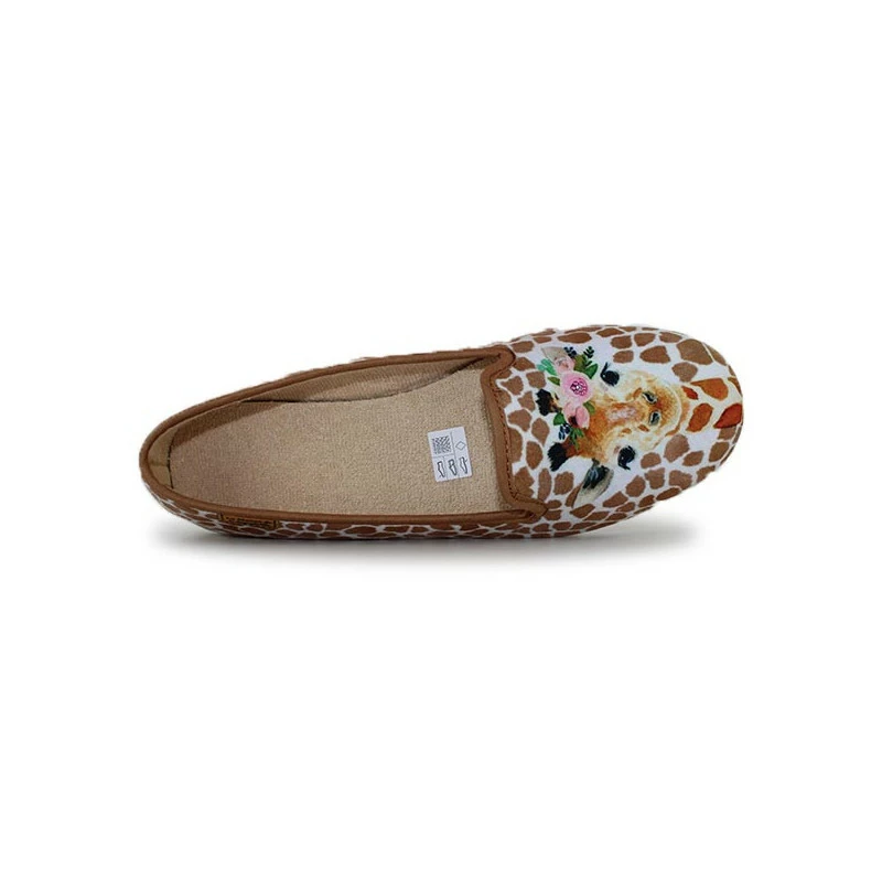 LA MAISON DE L'ESPADRILLE Chaussons Ballerines Pour Femme Girafe (2014) 5 LA MAISON DE L'ESPADRILLE Chaussons Ballerines Pour Femme Girafe (2014) – Image 5