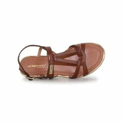 LES TROPEZIENNES Sandales Hackle -chaussures-confortables-femme-Soldes sandales marron les tropeziennes hackle 4